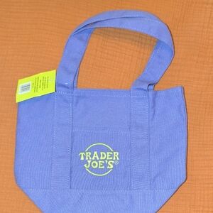 Trader Joe's Purple Tote Bag
